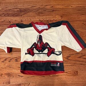 Arizona Sting Youth Cream and Red Lacrosse Jersey